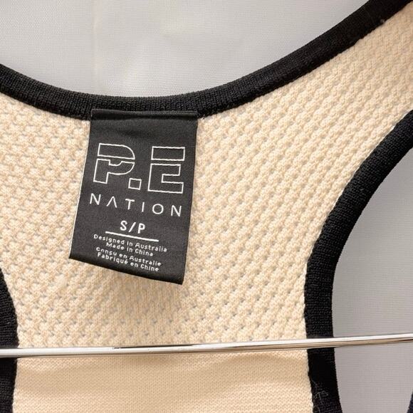 P.E Nation Backswing Dress in Optic White Small Gym Tennis Running - Picture 6 of 6